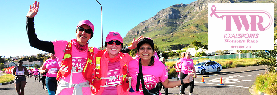 TOTALSPORTS Women’s Race Cape Town 2023 banner