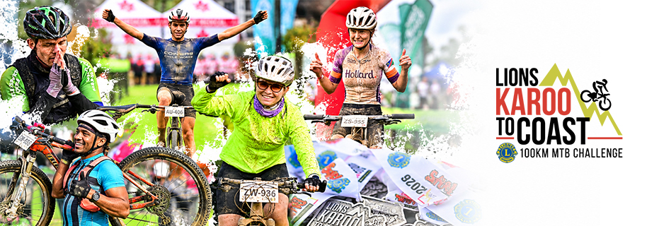The Lions Karoo to Coast Mountain Bike Challenge 2026 banner